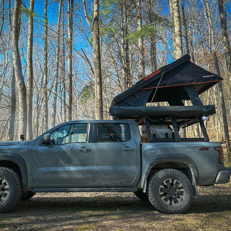 OPENROAD Aluminum Best Hard Shell Roof Top Tent - PeakRoof Series