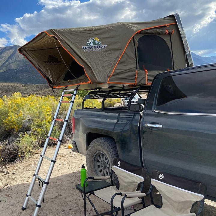 Tuff Stuff ALPHA II Hard Top Side Open Tent for 2 Person (Black) - Recon Recovery