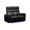 Valencia Monza Carbon Fiber Home Theater Seating Row of 2