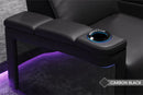 Valencia Monza Carbon Fiber Home Theater Seating Row of 3