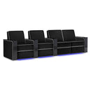 Valencia Naples Elegance Home Theater Seating Row of 4