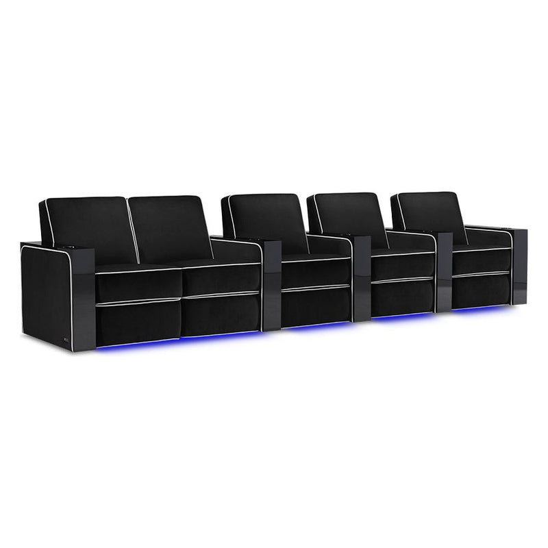 Valencia Naples Elegance Home Theater Seating Row of 5
