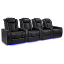 Valencia Tuscany XL Home Theater Seating Row of 4