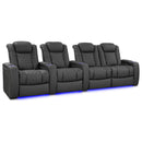 Valencia Tuscany XL Luxury Edition Home Theater Seating Row of 4