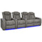 Valencia Tuscany Vegan Edition Home Theater Seating Row of 4