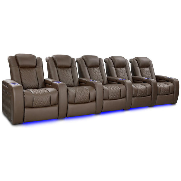 Valencia Tuscany Vegan Edition Home Theater Seating Row of 5