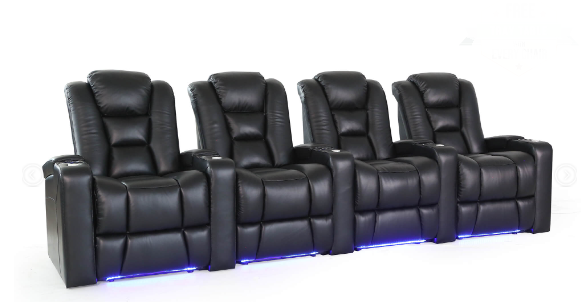 Valencia Venice Home Theater Seating Row of 4